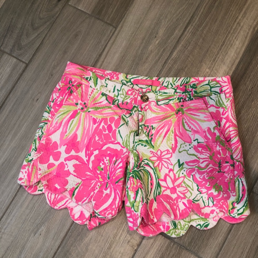 Lily Pulitzer Buttercup Stretch Shorts